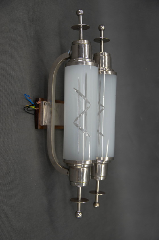 Image 1 of Big Representative Art Deco Wall Light, 1930S