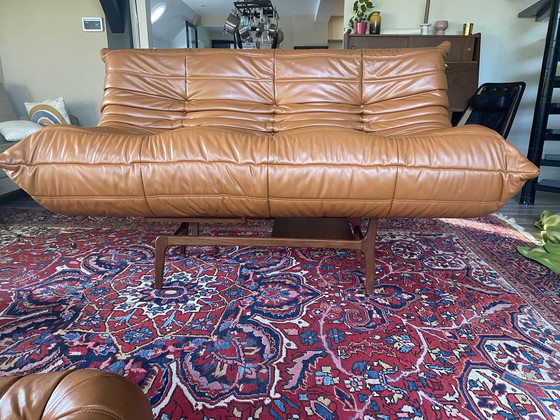 Image 1 of Ligne Roset Togo Set - Cognac Leather