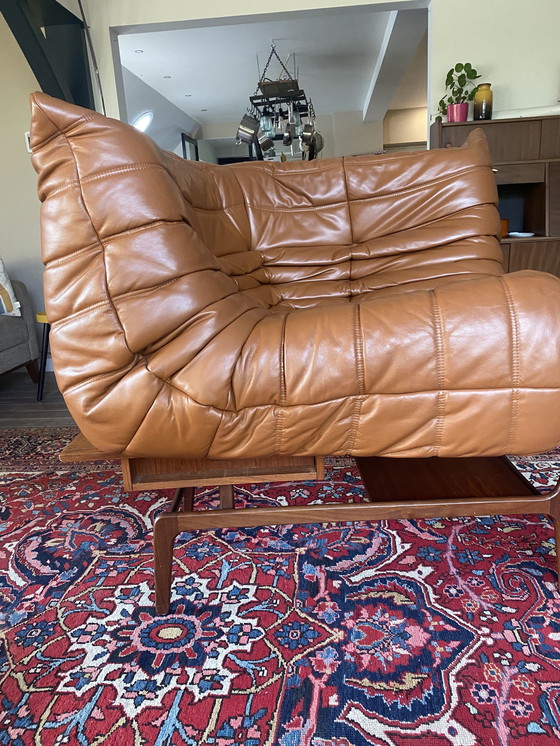 Image 1 of Ligne Roset Togo Set - Cognac Leather