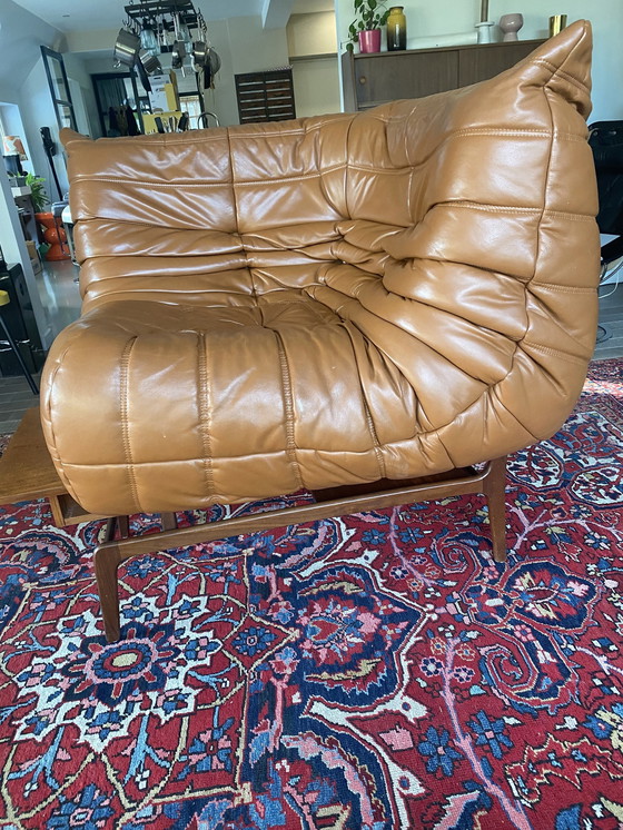 Image 1 of Ligne Roset Togo Set - Cognac Leather