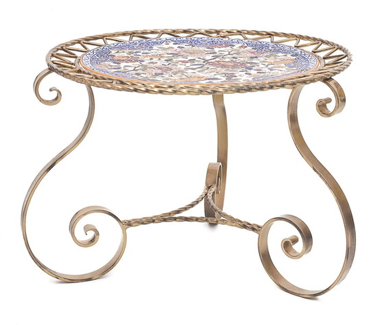 Image 1 of Wrought-iron coffee table, 1960