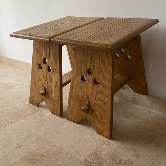 Image 1 of Chamonix Oak Stool