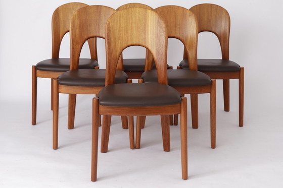 Image 1 of 6 Vintage Chairs Niels Koefoed 1970S Teak Danish