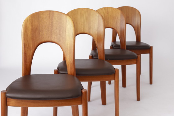 Image 1 of 6 Vintage Chairs Niels Koefoed 1970S Teak Danish