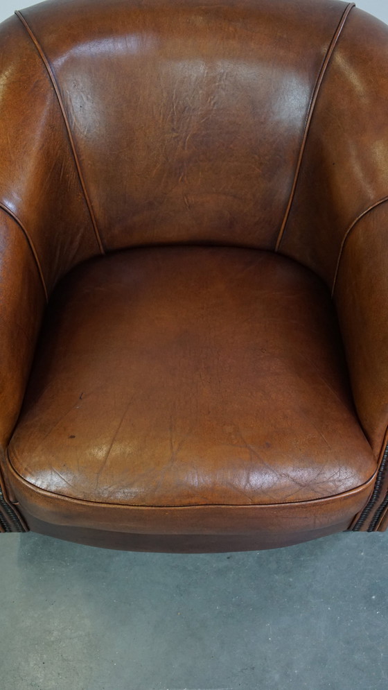 Image 1 of Club Chair Made From Sheepskin