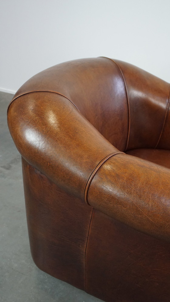 Image 1 of Club Chair Made From Sheepskin