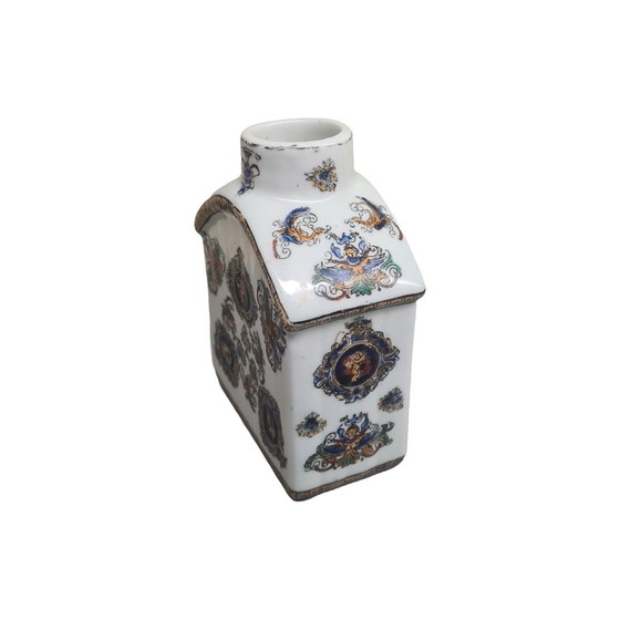 Image 1 of Adele Carey Chinese Porcelain Tea Bush, 2E Half 20th Century