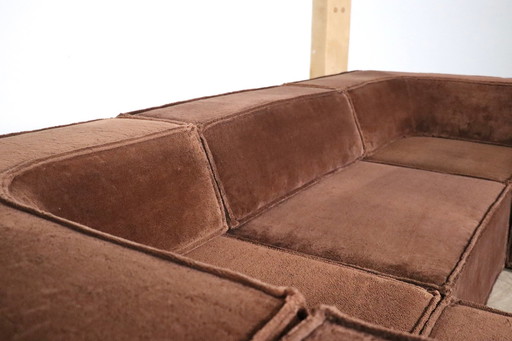 Cor Trio Modular Sofa In Brown Teddy By Team Form Ag, 1970S