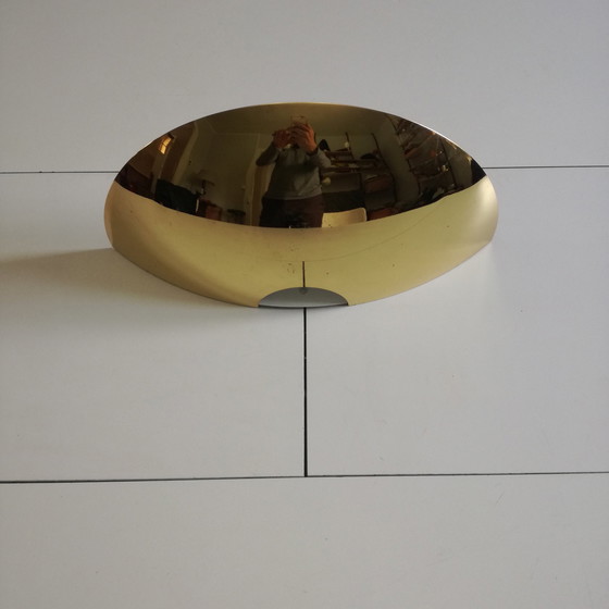 Image 1 of Brass Half Moon Wall Light 40 Cm