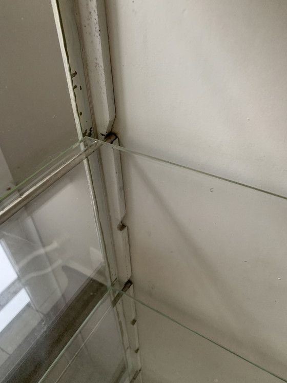 Image 1 of Vintage medicine / instruments wall cabinet