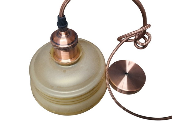 Image 1 of Lampada a sospensione vintage in stile Hollywood Regency 2069