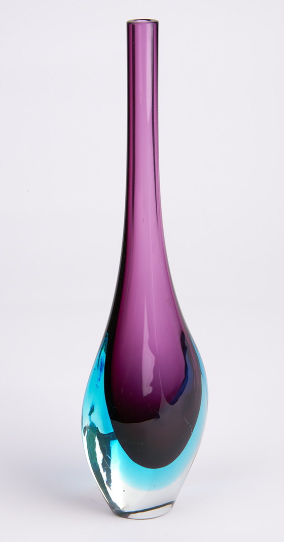 Image 1 of Teardrop Sommerso Vase