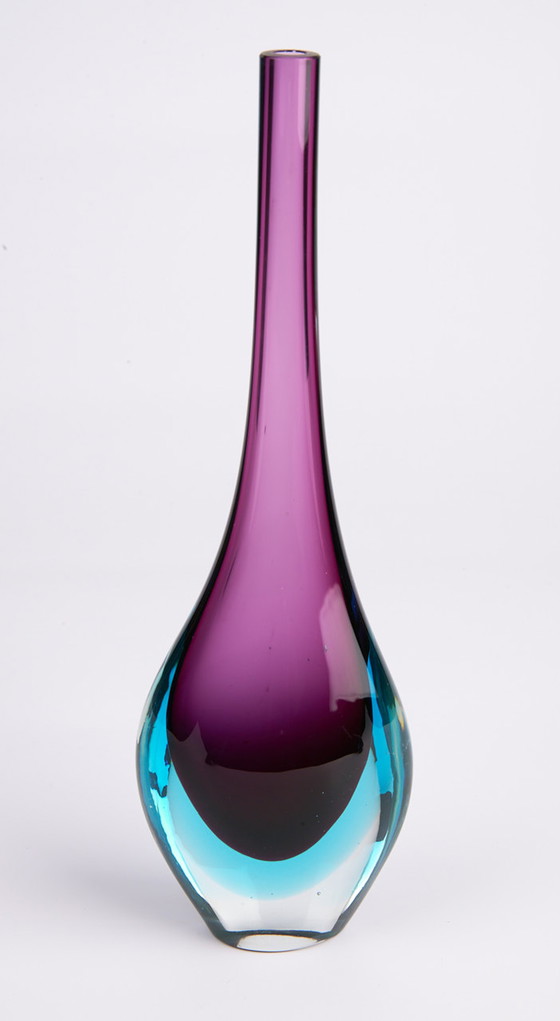 Image 1 of Teardrop Sommerso Vase