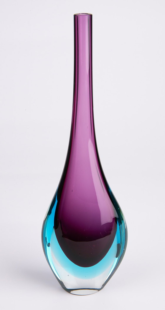 Image 1 of Teardrop Sommerso Vase