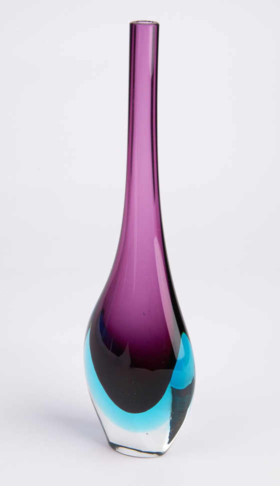 Image 1 of Teardrop Sommerso Vase