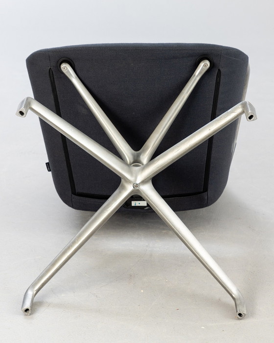 Image 1 of Wilkhahn Conference chair Aluminium and leather