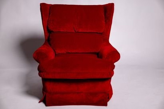 Image 1 of 2x Vintage seats in fabric