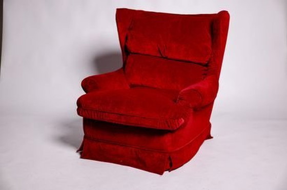 Image 1 of 2x Vintage seats in fabric