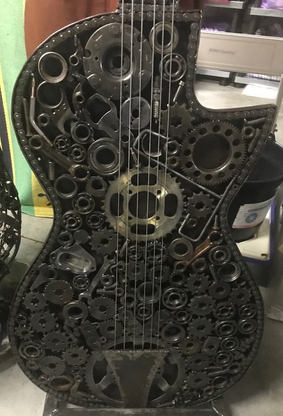 Image 1 of Guitar made of steel XL