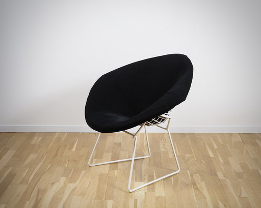 3x Knoll Int. Bertoia Diamond Chair en rembourrage intégral