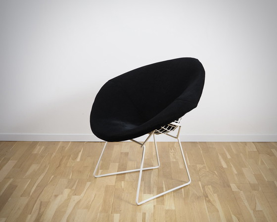 Image 1 of 3x Knoll Int. Bertoia Diamond Chair en rembourrage intégral