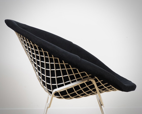 Image 1 of 3x Knoll Int. Bertoia Diamond Chair en rembourrage intégral