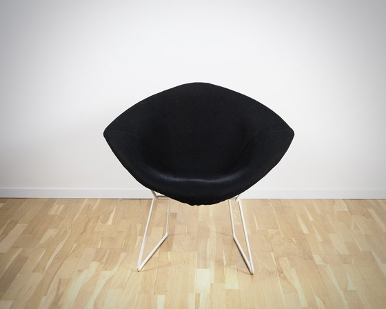 Image 1 of 3x Knoll Int. Bertoia Diamond Chair en rembourrage intégral