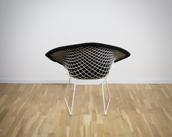 Image 1 of 3x Knoll Int. Bertoia Diamond Chair en rembourrage intégral