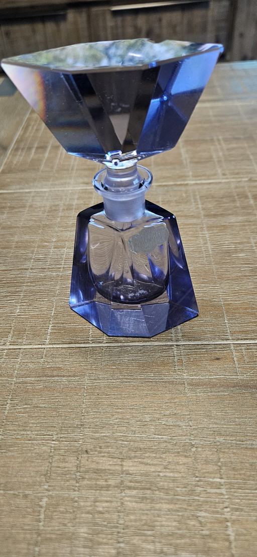 Perfume Carafe Genuine Crystal. +_ 150 Years Old