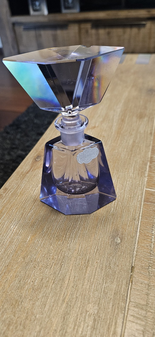 Perfume Carafe Genuine Crystal. +_ 150 Years Old