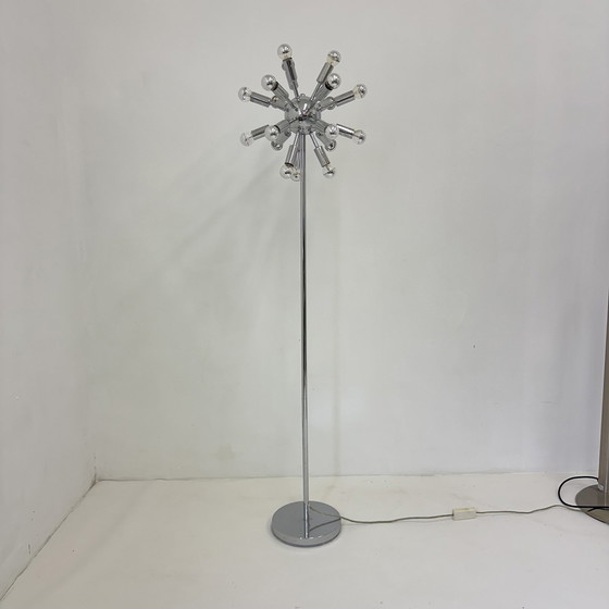 Image 1 of Sputnik Floor Lamp Chrome