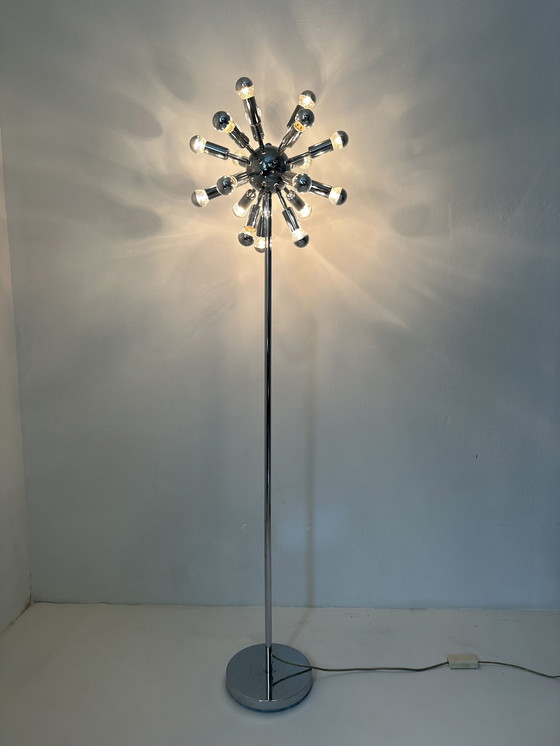 Image 1 of Sputnik Floor Lamp Chrome