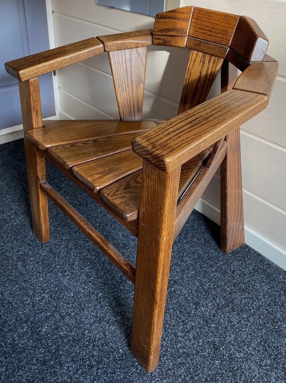 Image 1 of sedia vintage in rovere