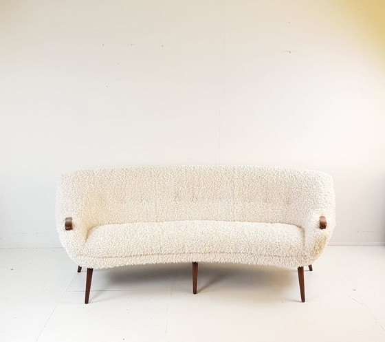 Image 1 of Vintage Sofa New Upholstered Doodle