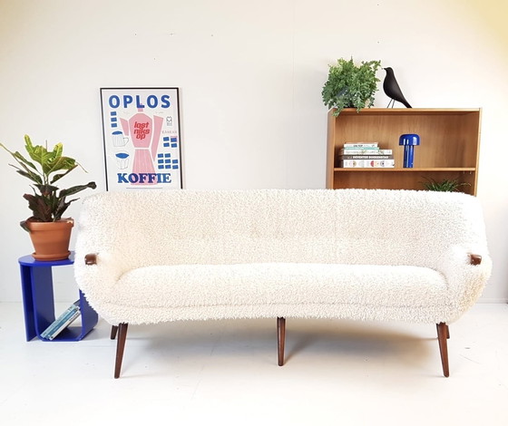 Image 1 of Vintage Sofa New Upholstered Doodle