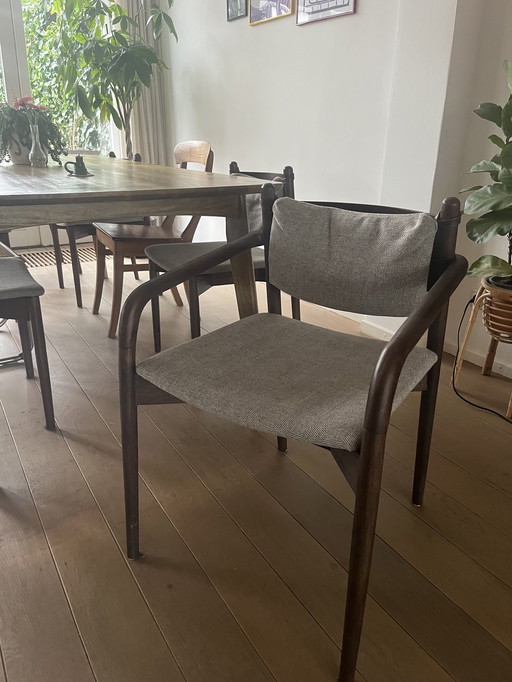 6X Dutchbone Torrance Chairs