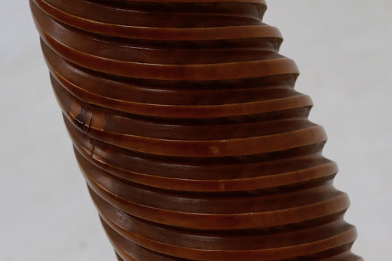 Image 1 of Vintage Pedestal Side Table