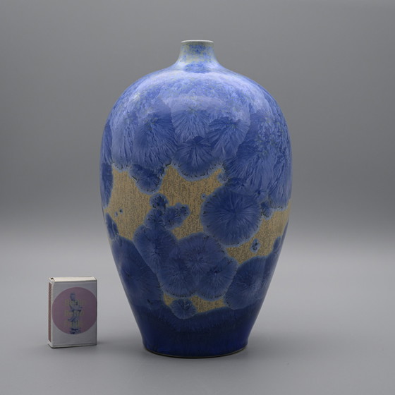 Image 1 of Unique Stunning Signed Studio Pottery Ceramic Vase