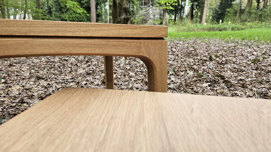 Image 1 of Carawood Coffee table and side table in Oak