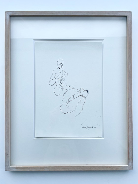 Image 1 of 2 Line Drawings Nudes1 & 2 - Diana Filiaert (2002)