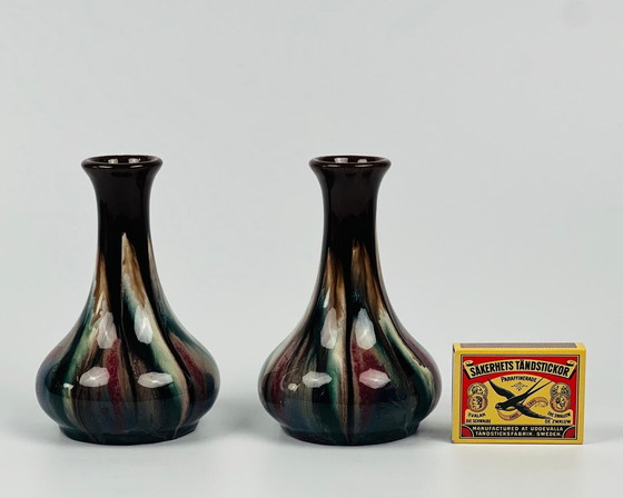 Image 1 of Two Pointed Vases, Ceramics