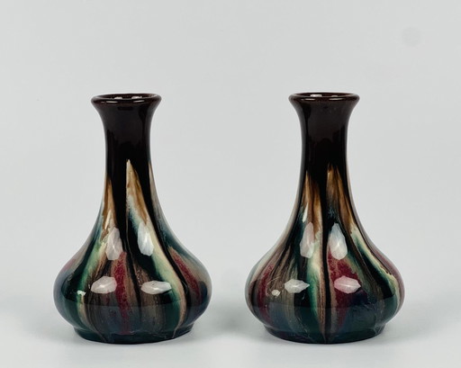 Two Pointed Vases, Ceramics