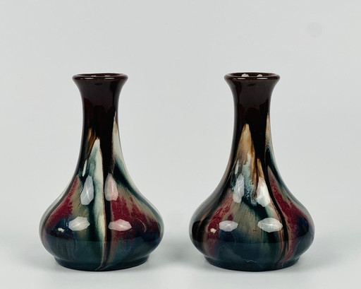 Two Pointed Vases, Ceramics