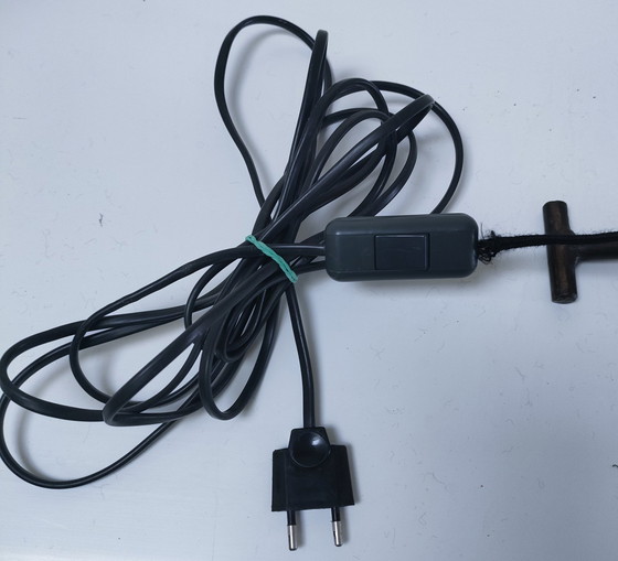 Image 1 of Ceramic Wrought Iron 80's Design Articulated Lamp