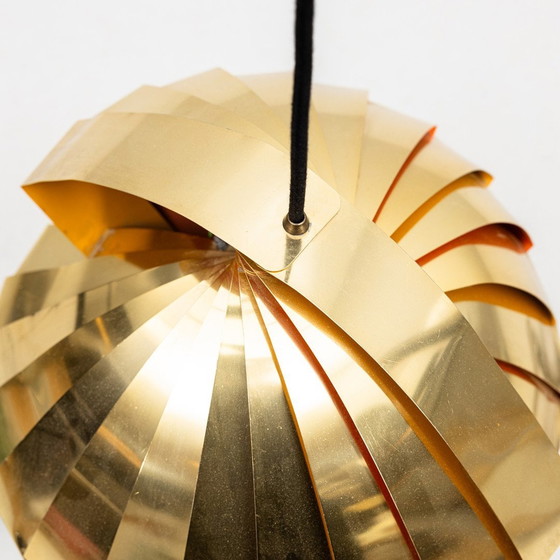 Image 1 of Louis Weisdorf "Konkylie" suspension lamp, Lyfa, Denmark,