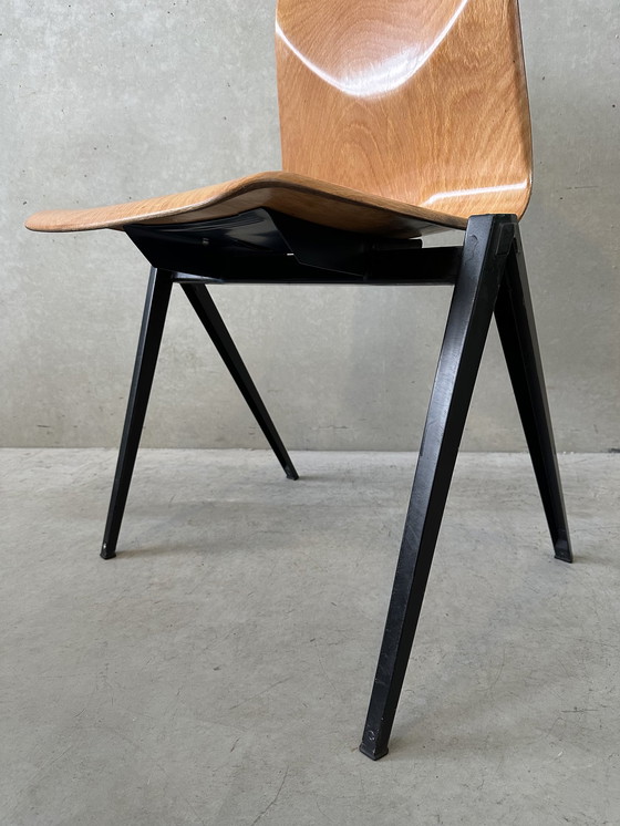 Image 1 of 6 sedie vintage S22 Galvanitas - Wim Rietveld