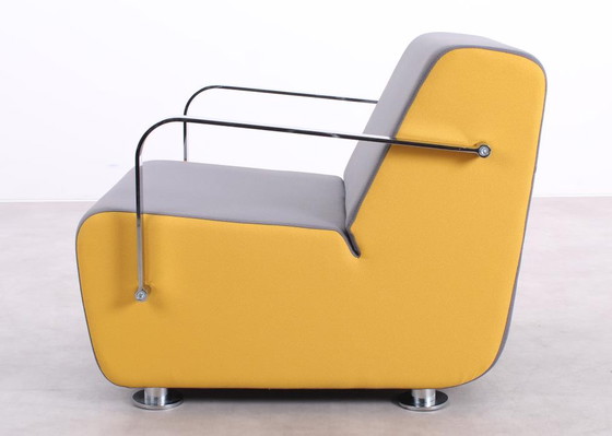 Image 1 of Fauteuil DeBerenn Aura gris/jaune