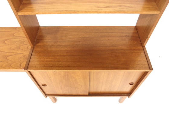 Image 1 of  Scandinavian "Triple" Teak Bookcase, Sweden, 1960