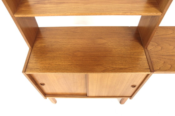Image 1 of  Scandinavian "Triple" Teak Bookcase, Sweden, 1960