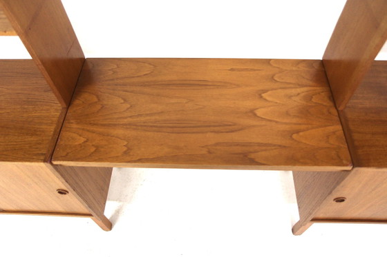 Image 1 of  Scandinavian "Triple" Teak Bookcase, Sweden, 1960